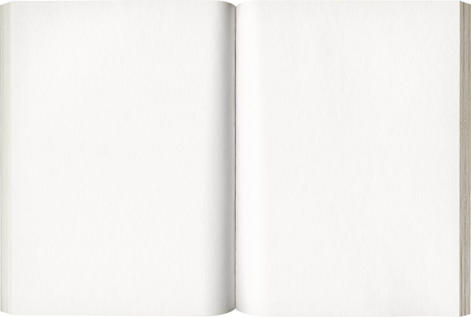 White Open Book